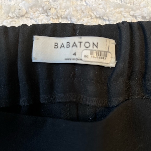 Black Babaton Cohen Pants. Size 4 - Picture 5 of 6